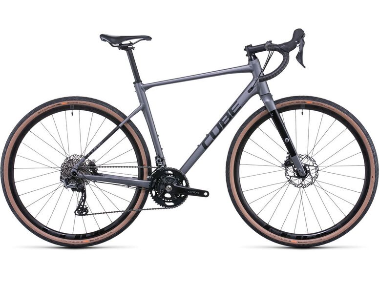 Gravel kolo Cube Nuroad Race grey´n´black 2022