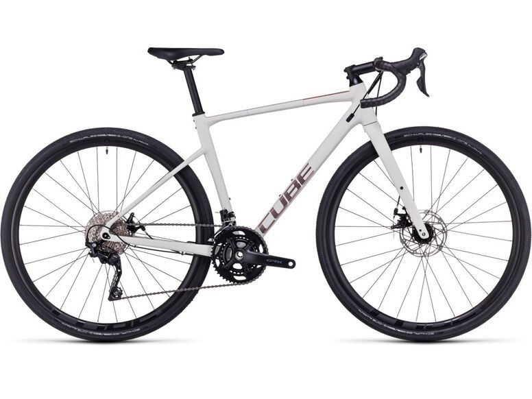 Gravel kolo Cube Nuroad WS lightgrey´n´rose 2024