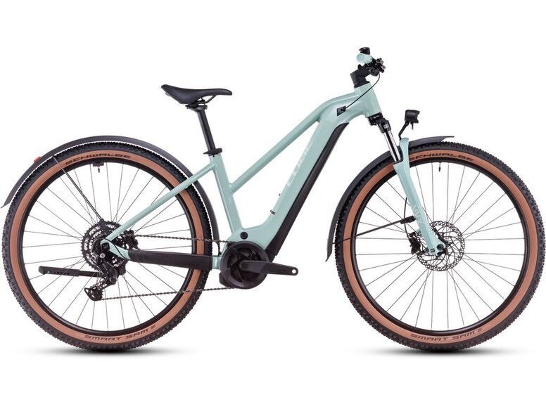 Elektrokolo Cube Reaction Hybrid PERFORMANCE ALLROAD Trapeze 27,5 625 skylightblue´n´white 2025