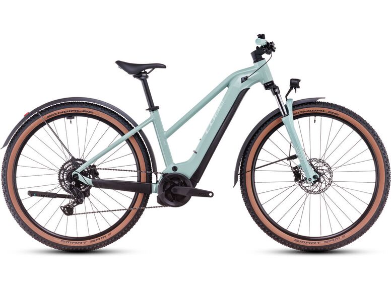 Elektrokolo Cube Reaction Hybrid PERFORMANCE ALLROAD Trapeze 625 skylightblue´n´white 2025