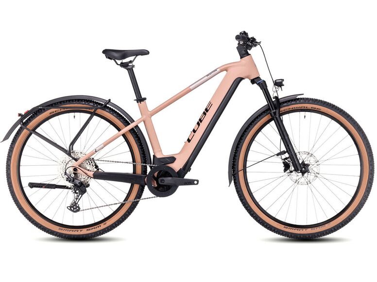 Elektrokolo Cube Reaction Hybrid Pro 750 ALLROAD blushrose´n´silver 2024