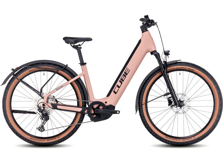 Elektrokolo Cube Reaction Hybrid Pro 750 blushrose´n´silver ALLROAD Easy Entry 2024
