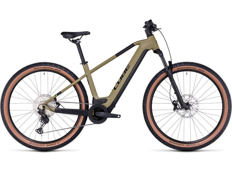 Elektrokolo Cube Reaction Hybrid Race 750 olive´n´green 2024