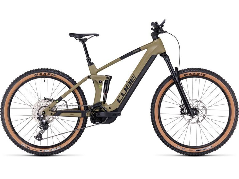 Elektrokolo Cube Stereo Hybrid 160 HPC Race 750 27.5 olive´n´green 2024