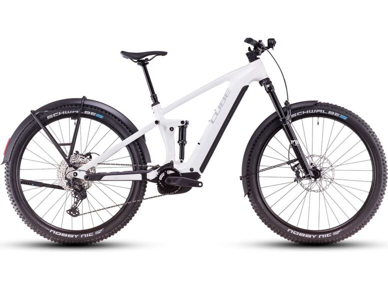 Elektrokolo Cube Stereo Hybrid ONE44 EXC ALLROAD 800 metallicwhite´n´black 2025