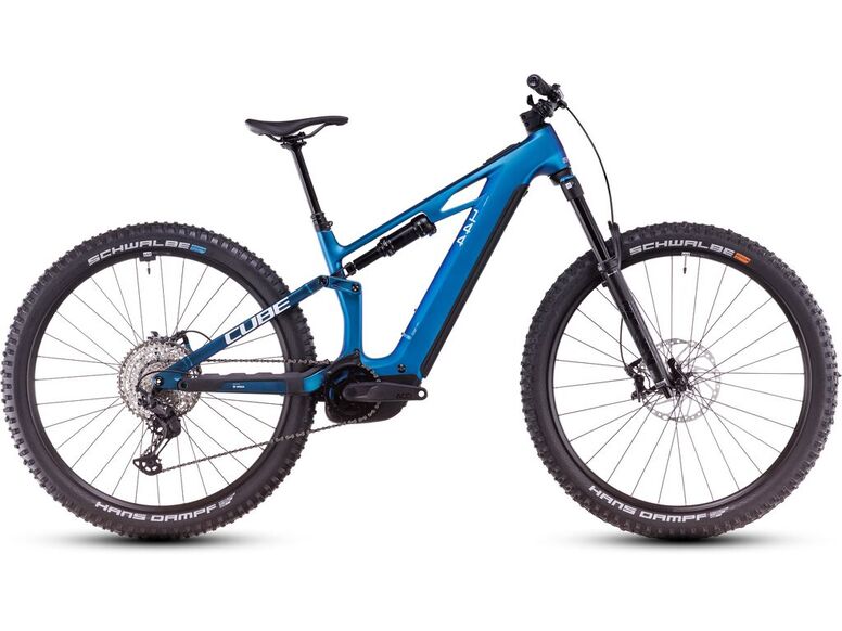 Elektrokolo Cube Stereo Hybrid ONE44 HPC SLX 800 27,5 nebula´n´white 2025