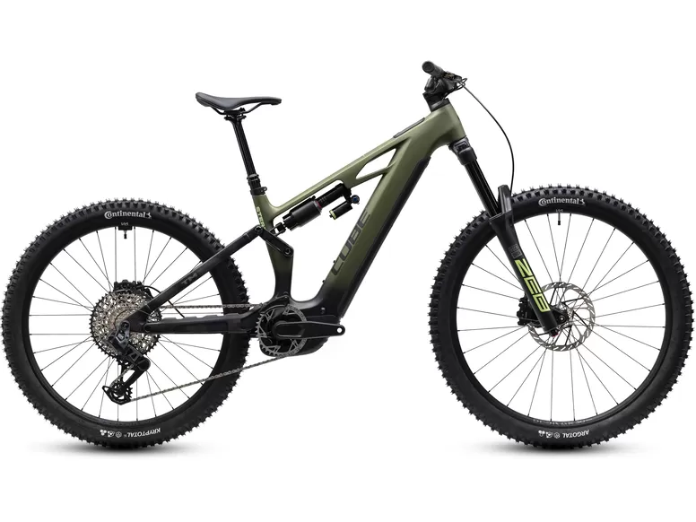 Elektrokolo Cube Stereo Hybrid ONE77 HPC TM 800 reedgreen´n´gills 2027