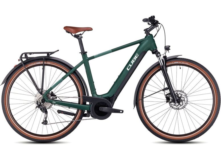 Elektrokolo Cube Touring Hybrid ONE 500 darkgreen´n´green 2024