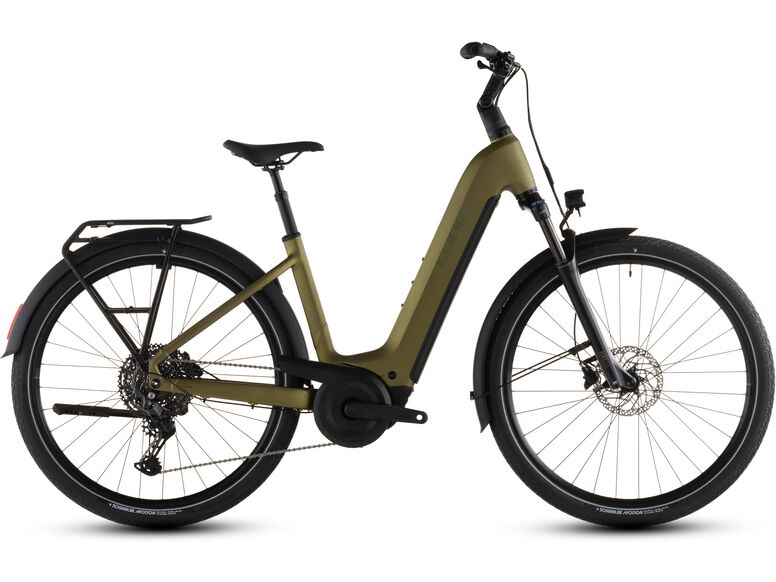 Elektrokolo Cube Touring Hybrid Pro 800 Easy Entry goldenlime´n´black 2026