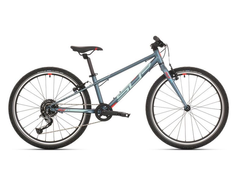 Dětské kolo SUPERIOR  F.L.Y. 24 Matte Dark Grey/Grey/Neon Red 2020