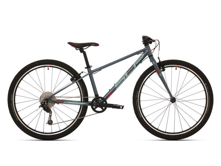 Dětské kolo SUPERIOR F.L.Y. 27 Matte Dark Grey/Grey/Neon Red 2020