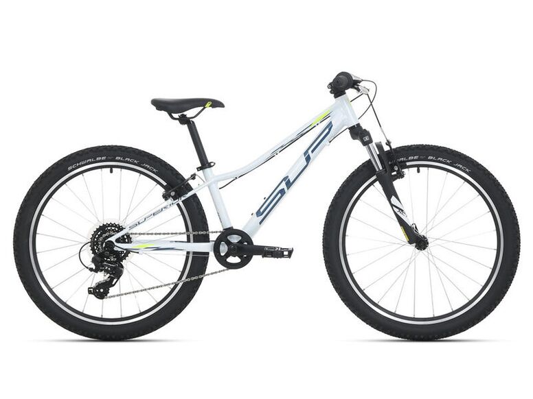 SUPERIOR RACER XC 24 2021 Gloss White/Petrol Blue/Neon Yellow