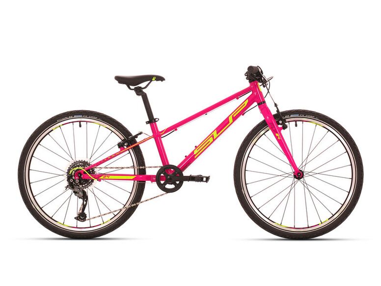 Dětské kolo SUPERIOR  F.L.Y. 24 Gloss Pink/Radioactive Yellow/Dark Red 2020