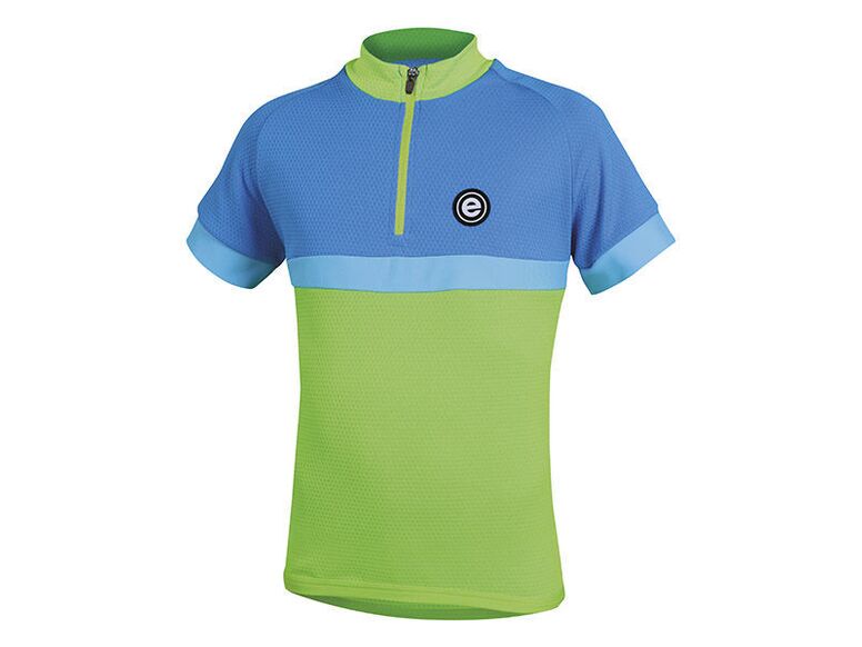 Etape - dětský dres BAMBINO, zelená/modrá