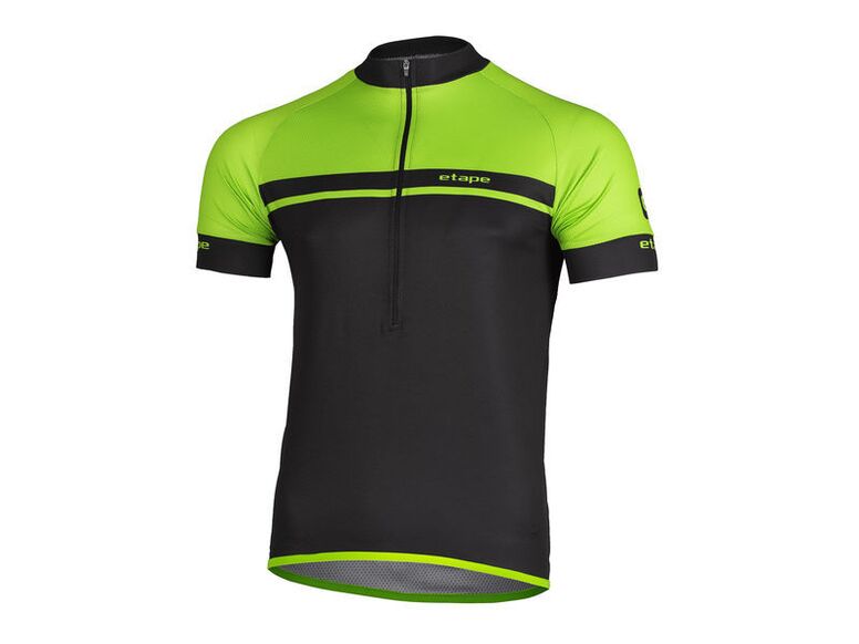 Etape – pánský dres DREAM, černá|zelená