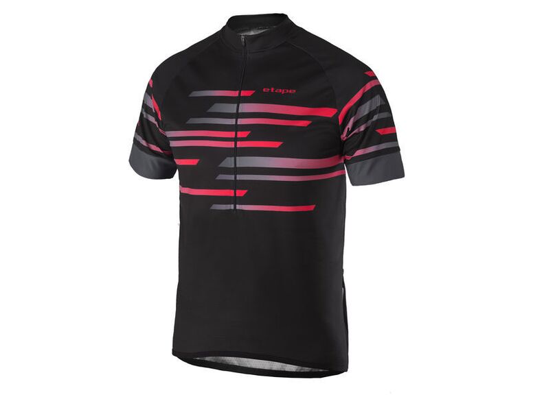 Etape - pánský dres ENERGY, černá/červená