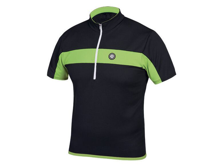 Etape - pánský dres FACE, černá/zelená