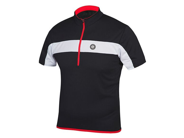 Etape - pánský dres FACE, černá/bílá