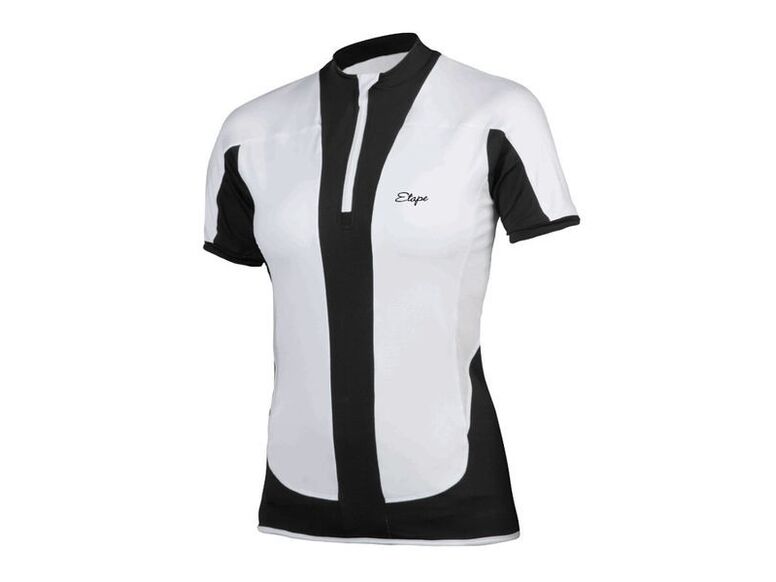 Etape - dámský dres FORTUNA, bílá/černá