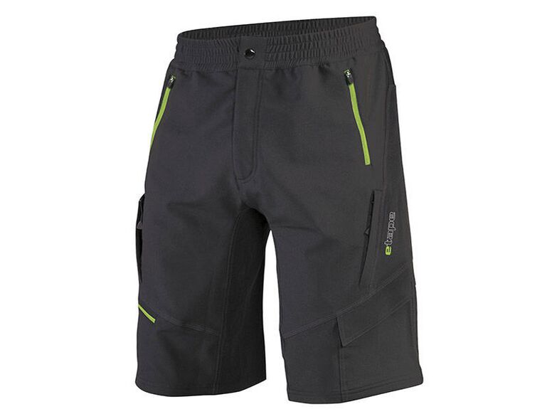 Etape - pánské volné kalhoty FREERIDE, černá/zelená