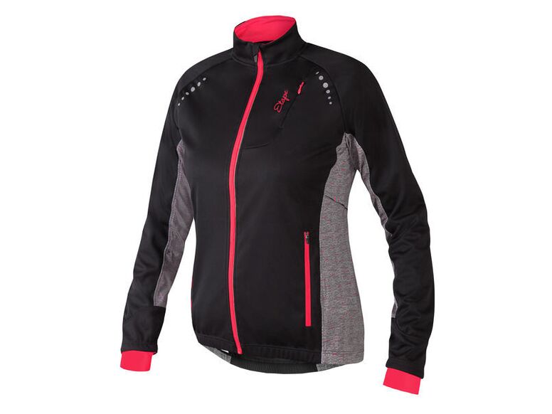 Etape - dámská zimní bunda FUTURA WS, černá/granatina