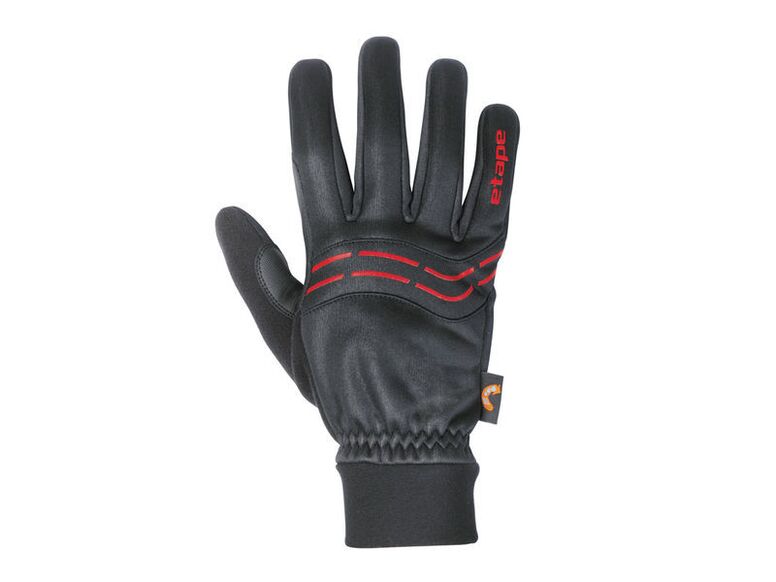Etape - pánské rukavice GEAR WS, černá/červená