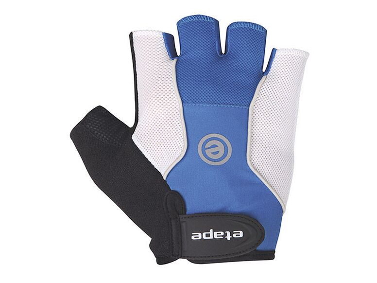 Etape - pánské rukavice GRIP, modrá/bílá