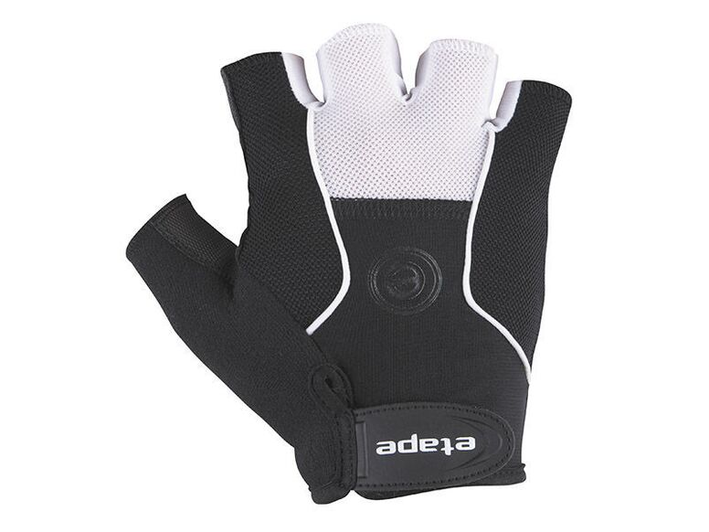 Etape - pánské rukavice GRIP, černá/bílá