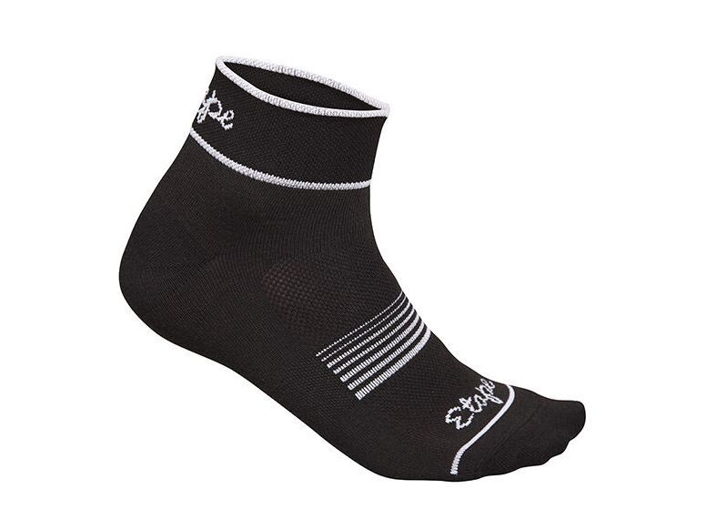 Etape - dámské ponožky KISS, černá/bílá