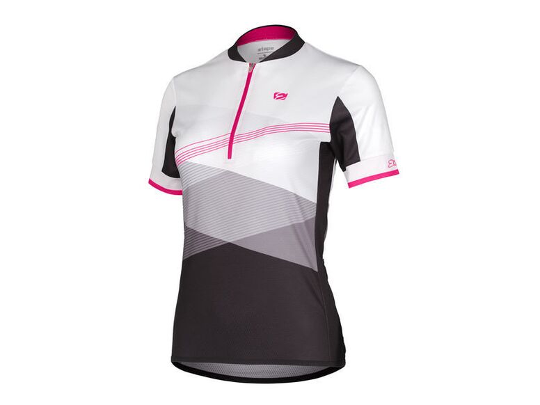 Etape – dámský dres LIV, bílá|růžová