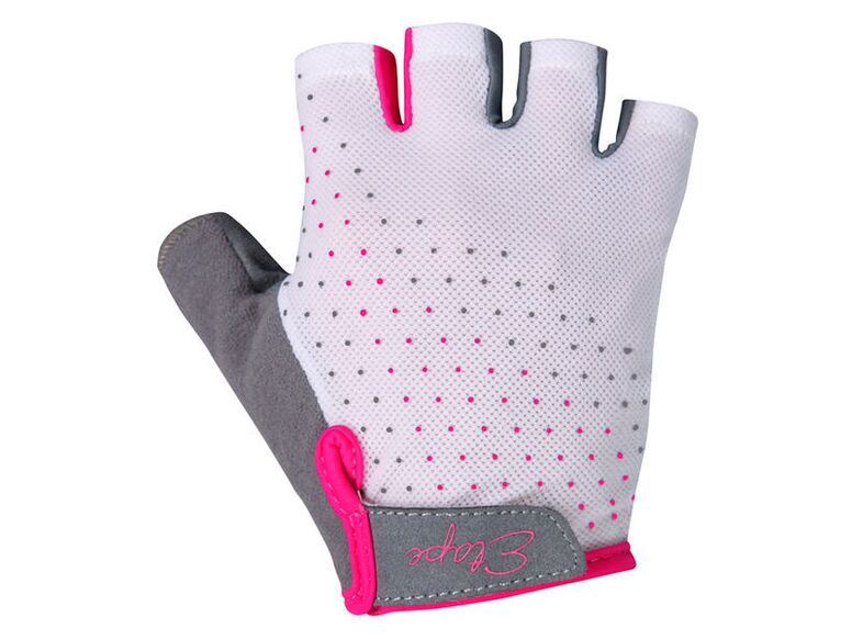 Etape - dámské rukavice MIA, bílá/růžová
