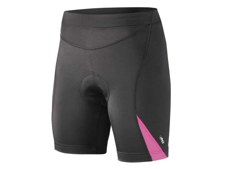 Etape - dámské kalhoty NATTY s vložkou, černá/růžová