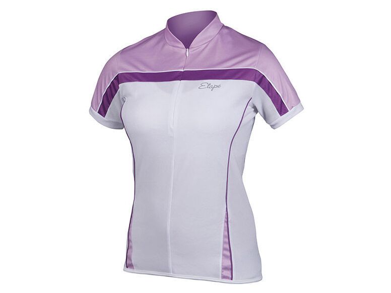 Etape - dámský dres ROXY, bílá/fialová