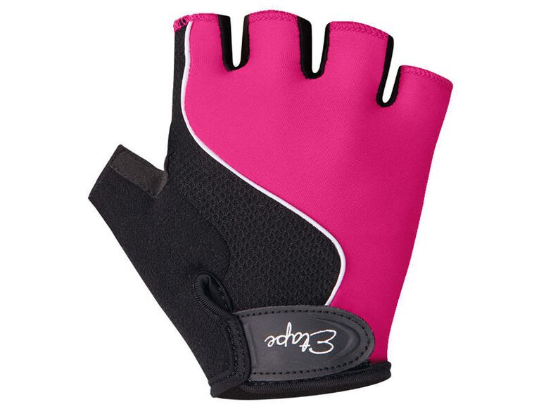 Etape - dětské rukavice SIMPLE, růžová/černá