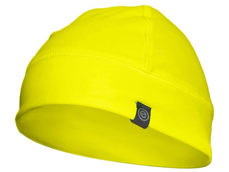 Etape - čepice SKULL, žlutá fluo