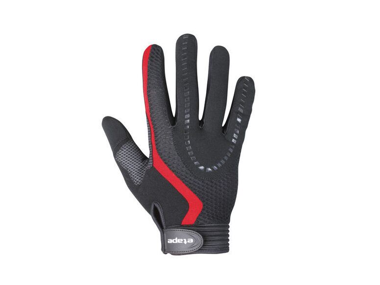 Etape - pánské rukavice SPRING, černá/červená