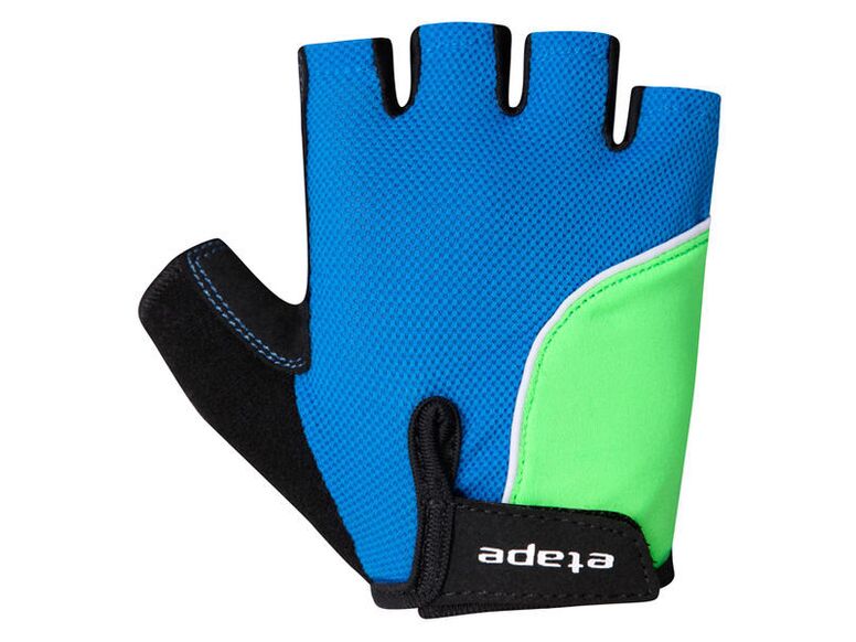 Etape - dětské rukavice TOBI, modrá/zelená