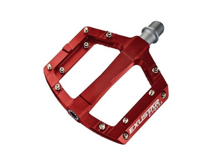 EXUSTAR Pedály BMX PB553 červené