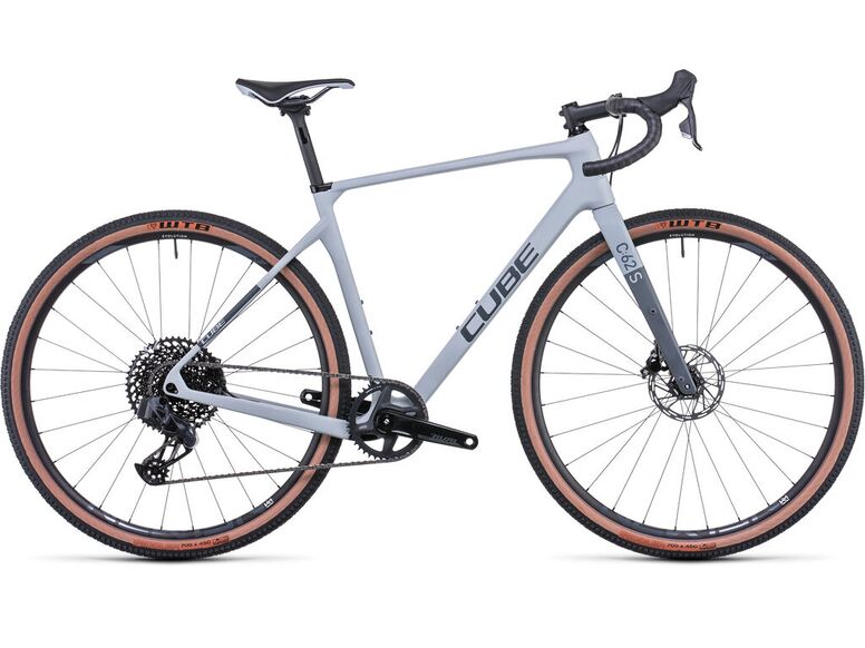 Gravel kolo Cube Nuroad C:62 SL lightgrey´n´grey 2022