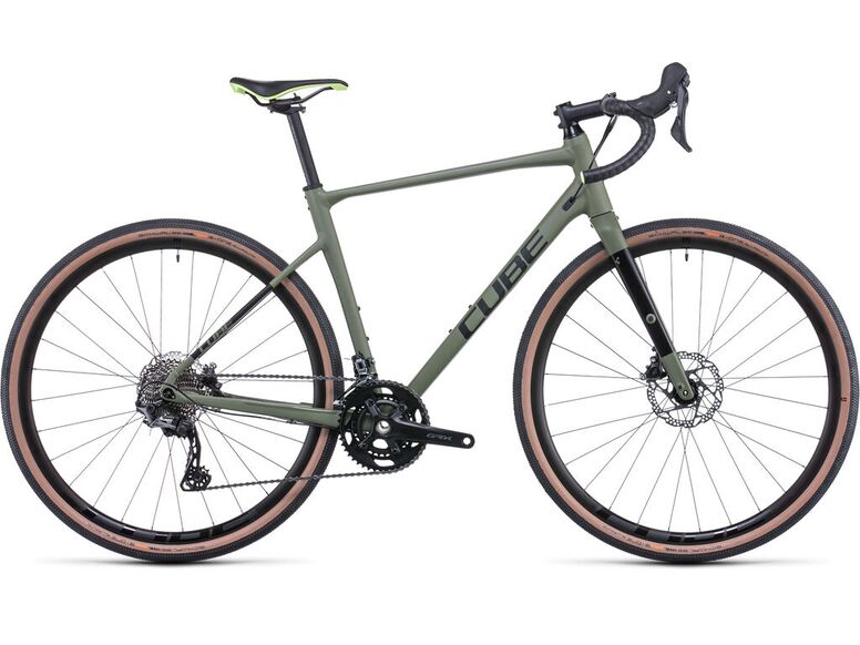 Gravel kolo Cube Nuroad Race olive´n´black 2022