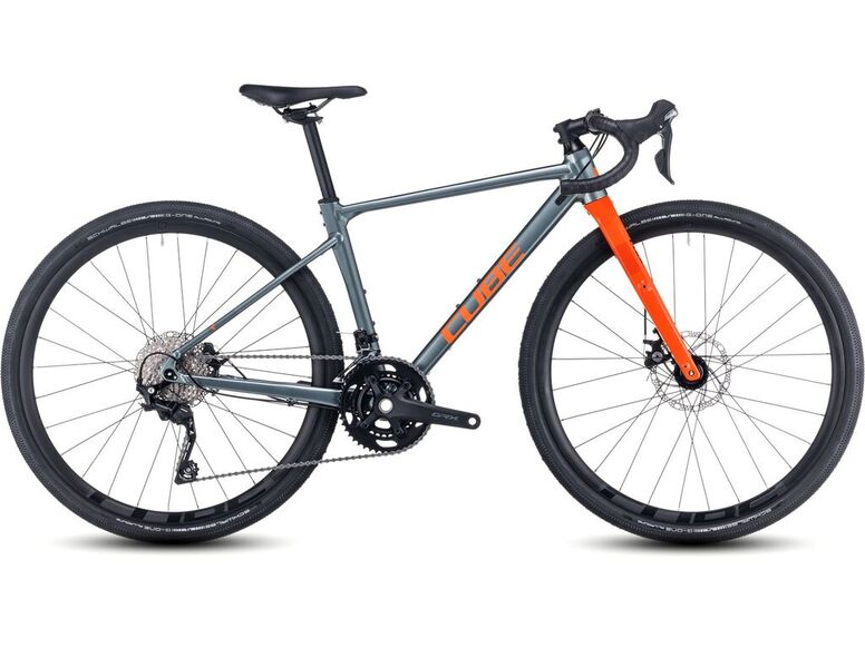 Gravel kolo Cube Nuroad Rookie smokeyfir´n´orange 2024