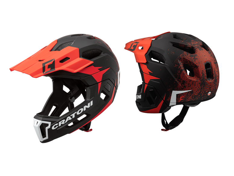 Helma Cratoni C-MANIAC 2.0 MX - Black-Red Matt