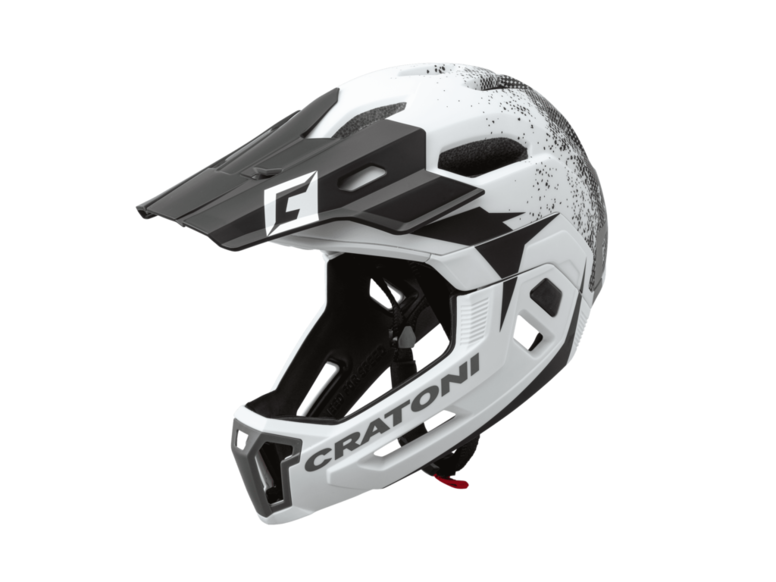Helma Cratoni C-MANIAC 2.0 MX - White-Black Matt
