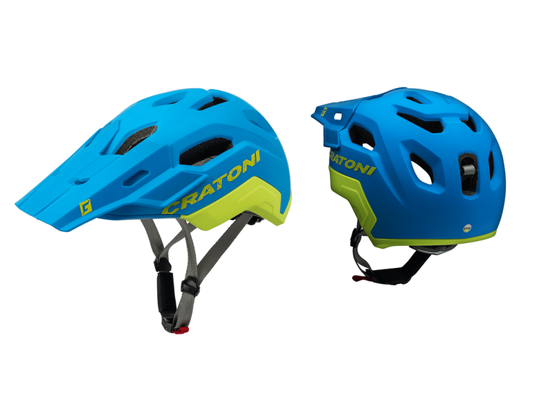 Helma Cratoni C-MANIAC 2.0 TRAIL - Blue-Lime Matt
