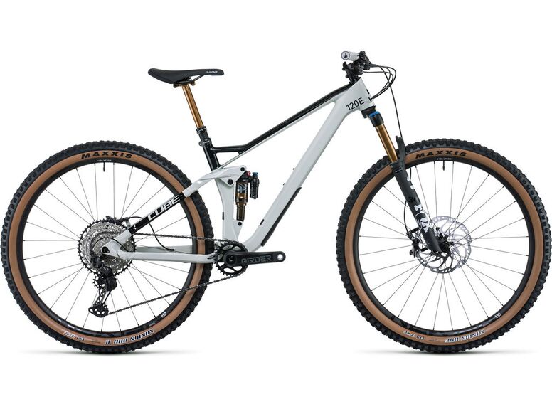 Horské kolo Cube Stereo 120 HPC EX 29 grey´n´carbon 2022