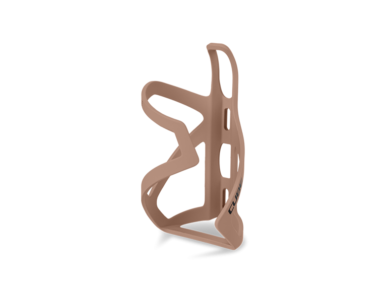 Košík na láhev CUBE HPP boční pravostranný matt chrome rose/glossy black