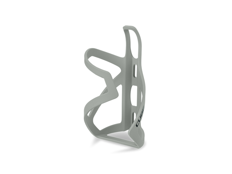 Košík na láhev CUBE HPP boční pravostranný matt swamp grey/glossy black