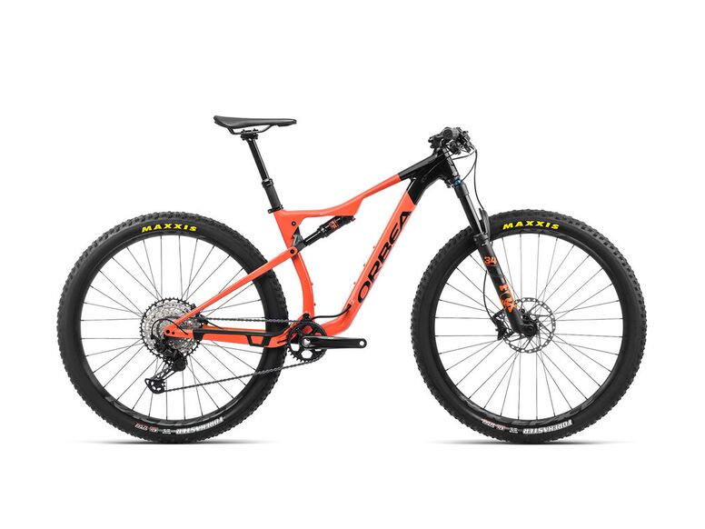Celoodpružené kolo ORBEA OIZ H10 TR 2022 Magma Orange - Black