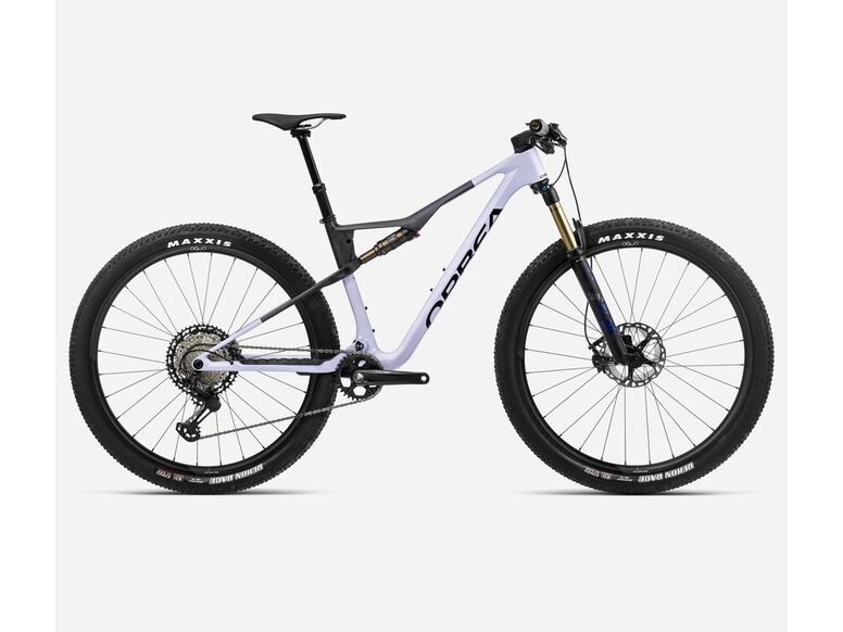 Celoodpružené kolo ORBEA OIZ M-PRO DigitalLevander-CarbonRaw 2023