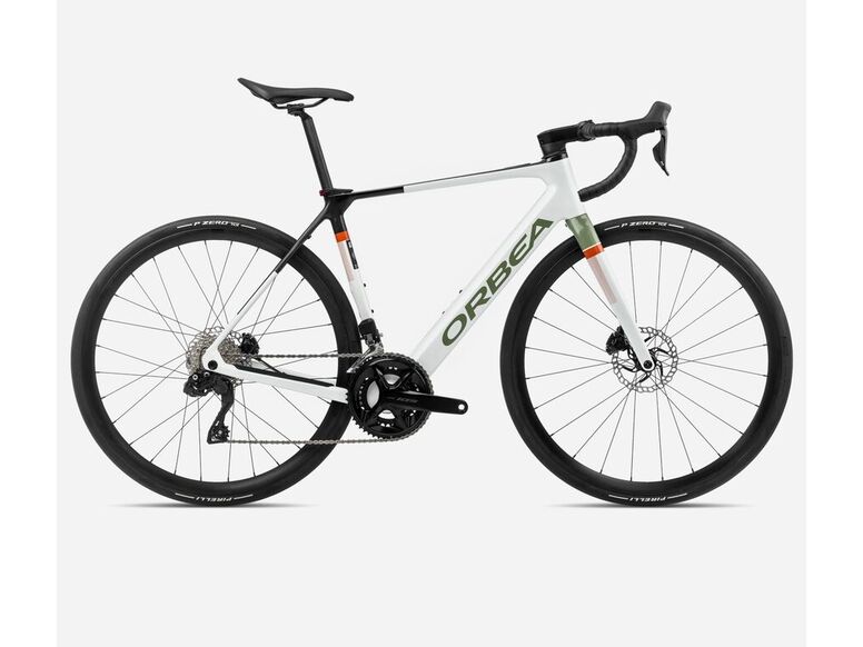 Elektrokolo ORBEA GAIN M30i WhiteChic-MetallicGreenArtichoke 2025